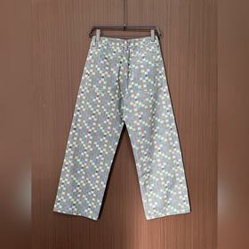 Джинсы Louis Vuitton Checkered Skate с