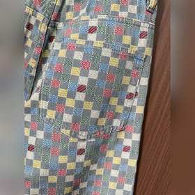 Джинсы Louis Vuitton Checkered Skate с