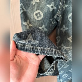 Джинсы Louis Vuitton Distressed Monogr