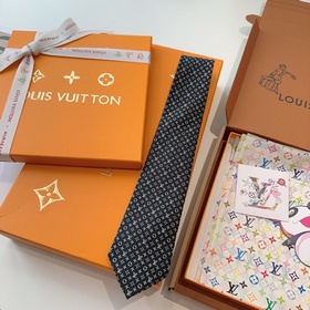 Галстук Louis Vuitton Monogram Культов