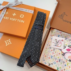 Галстук Louis Vuitton Monogram Культов