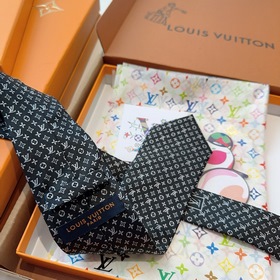 Галстук Louis Vuitton Monogram Культов