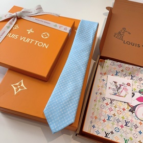 Галстук Louis Vuitton Monogram Культов