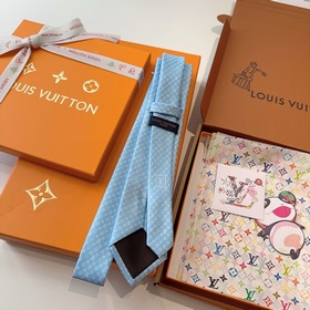 Галстук Louis Vuitton Monogram Культов