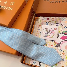 Галстук Louis Vuitton Monogram Культов