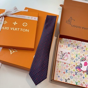 Галстук Louis Vuitton Monogram Культов