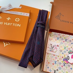 Галстук Louis Vuitton Monogram Культов