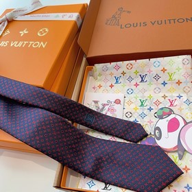 Галстук Louis Vuitton Monogram Культов