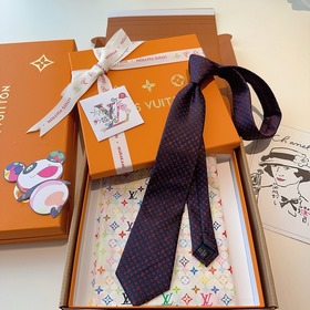 Галстук Louis Vuitton Monogram Культов
