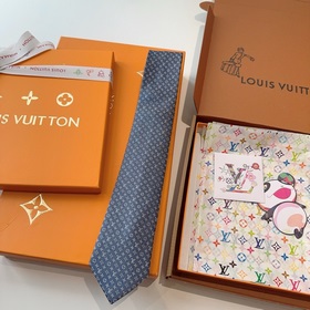Галстук Louis Vuitton Monogram Культов