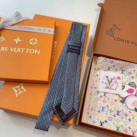 Галстук Louis Vuitton Monogram Культов