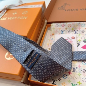 Галстук Louis Vuitton Monogram Культов