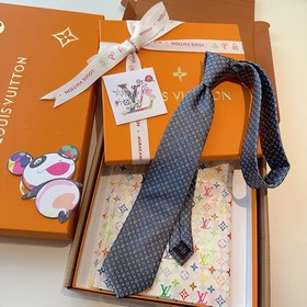 Галстук Louis Vuitton Monogram Культов