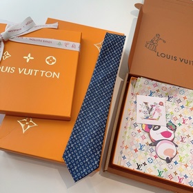 Галстук Louis Vuitton Monogram Культов