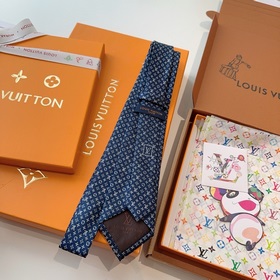 Галстук Louis Vuitton Monogram Культов