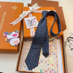 Галстук Louis Vuitton Monogram Культов