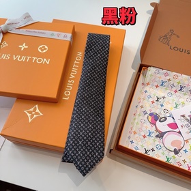 Галстук Louis Vuitton Monogram Культов