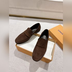 Мужские мокасины LV Glove Premium – бе