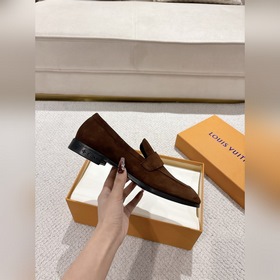 Мужские мокасины LV Glove Premium – бе