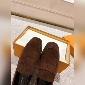 Мужские мокасины LV Glove Premium – бе