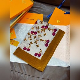 Новинка： квадратный шарф Cherry LV Cas
