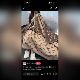 Louis Vuitton. [Классическое одеяло]