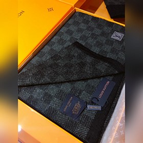 Классический шерстяной шарф LV Damier 