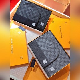 Классический шерстяной шарф LV Damier 