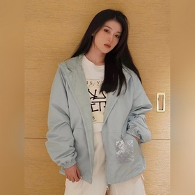 LV Двусторонняя куртка из тонкого жакк