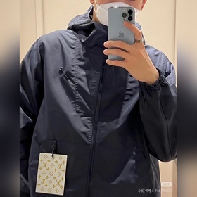LV Двусторонняя куртка из тонкого жакк