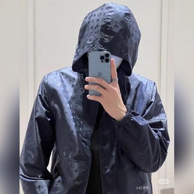 LV Двусторонняя куртка из тонкого жакк