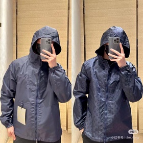 LV Двусторонняя куртка из тонкого жакк