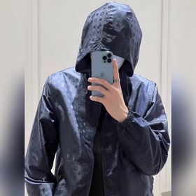 LV Двусторонняя куртка из тонкого жакк