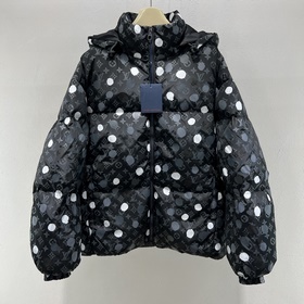 Пуховая куртка Louis Vuitton x Yayoi K