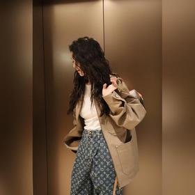 LOUIS VUITTON 24SS Хлопковая рабочая к