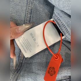 Джинсовая куртка LOUIS VUITTON с эффек