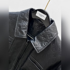 Мужская кожаная куртка Louis Vuitton： 