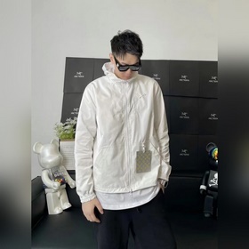 LV Двусторонняя куртка с тонким жаккар