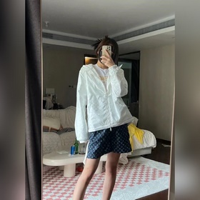 LV Двусторонняя куртка с тонким жаккар