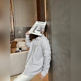 Рубашка LOUIS VUITTON с жаккардовой вы