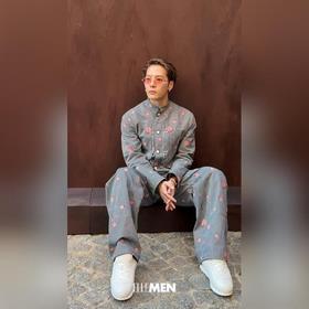 LOUIS VUITTON Комплект из джинсовых бр