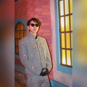 LOUIS VUITTON Комплект из джинсовых бр