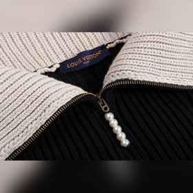 LOUIS VUITTON 26SS Пуловер с полузасте