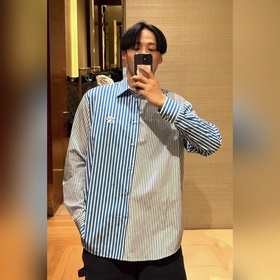 Рубашка LOUIS VUITTON 26SS с полосками