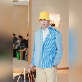 Рубашка LOUIS VUITTON 26SS с полосками