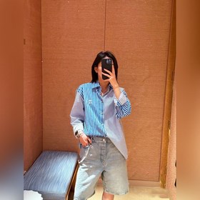 Рубашка LOUIS VUITTON 26SS с полосками