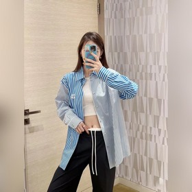 Рубашка LOUIS VUITTON 26SS с полосками