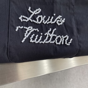 -Рубашка Louis Vuitton с вышивкой и би