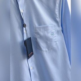 Мужская рубашка с короткими рукавами L