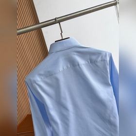 Мужская рубашка с короткими рукавами L